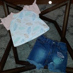Joe's Matching short set, sz 2T